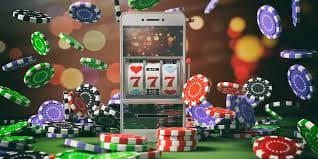 Mobile phone showing bingo game interface optimised for Android browsing